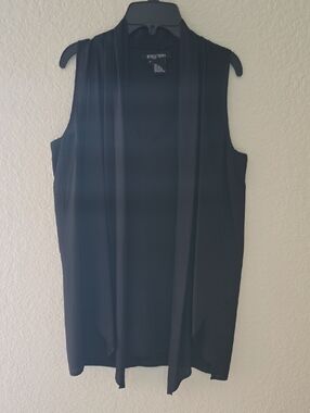 Etcetera, NEW,  Black Sleeveless 100% Silk, sz 2